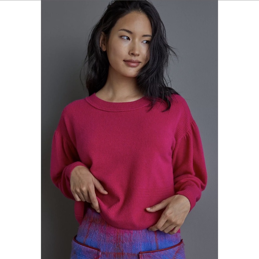 NWOT Cashmere Anthropologie Maeve Eliza Sweater